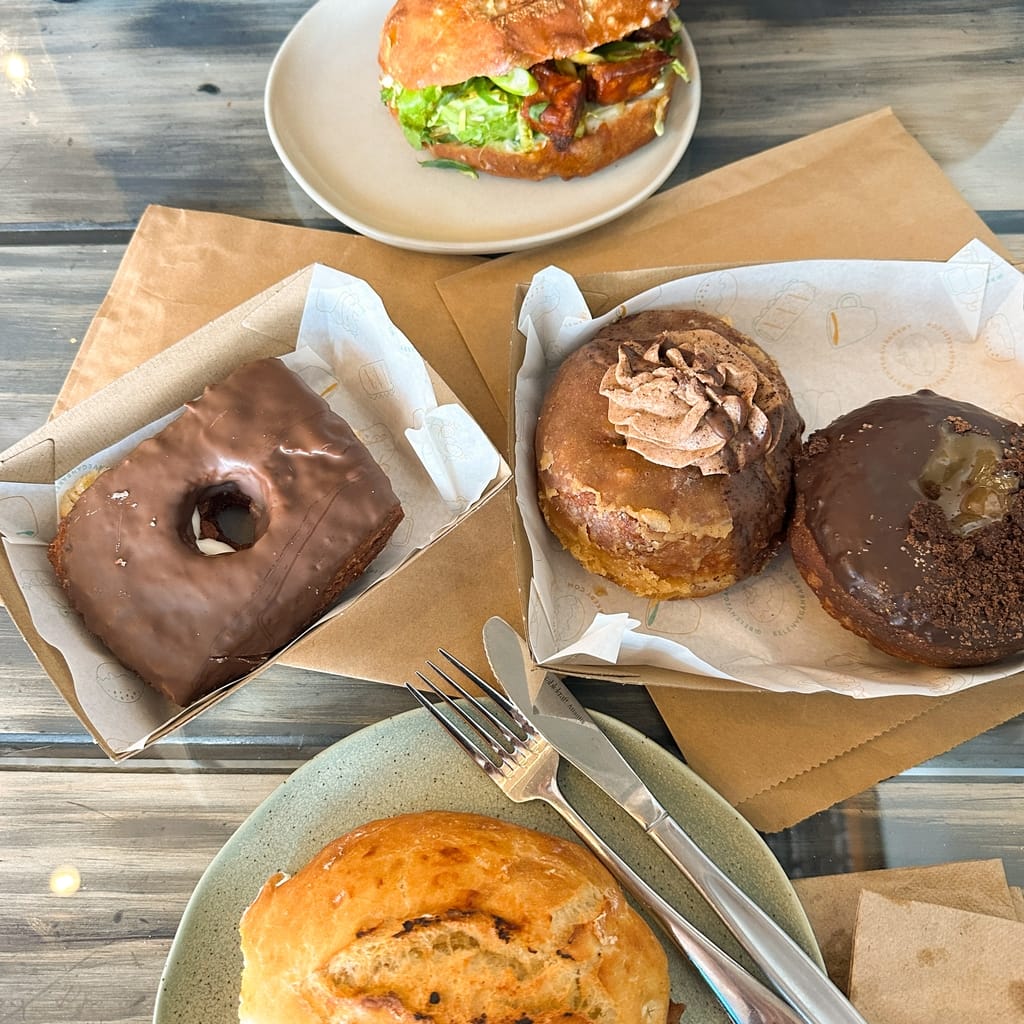 Belen Bakery vegan donuts in wellington vegan